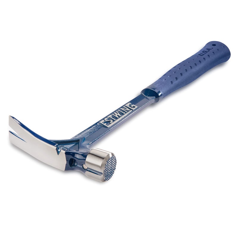 ESTWING Ultra Series Hammer - 19 oz Rip Claw Framing Hammer with Milled Face & Shock Reduction Grip - E6-19SM - Image 2